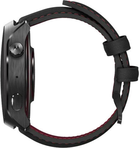 Moto Watch Ultra Stainless Steel 46mm Waterproof with eSIM and Heart Rate Monitor (Gunmetal)