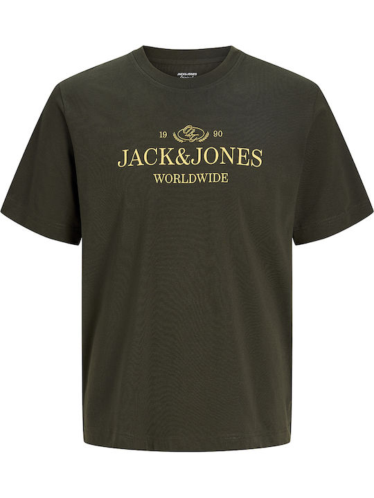 Jack & Jones T-Shirt Dunkelgrün