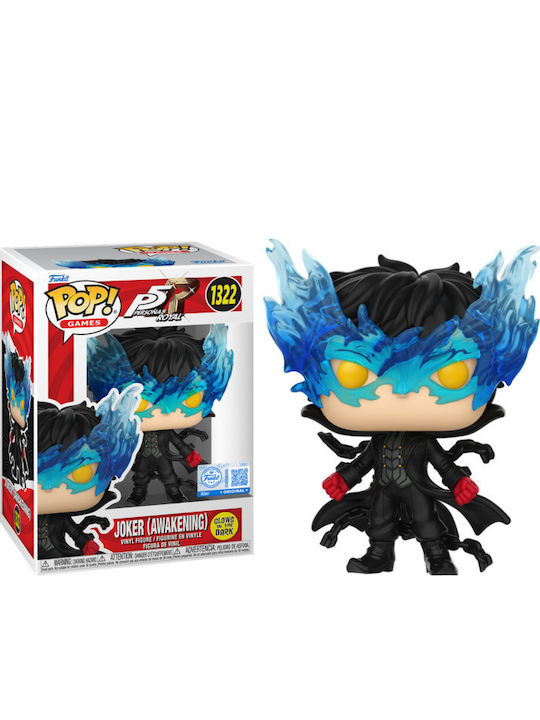 Funko Pop! Игри: Persona 5 Royal - Джокер (Събуждане) 1322 Свети в Тъмното Special Edition