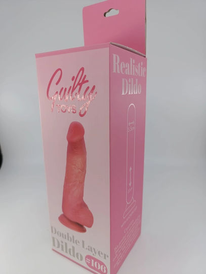 Guilty Toys Ρεαλιστικό Dildo με Βεντούζα