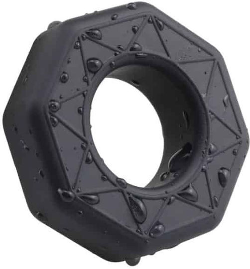 Guilty Toys No 6 Black Liquid Silicone Cock Ring