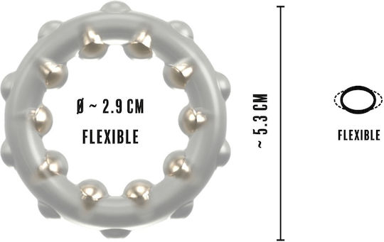 Cock Ring Metal Balls