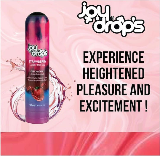 Lubrifiant Joydrops cu Aromă de Căpșuni 125 Ml Joy Drops