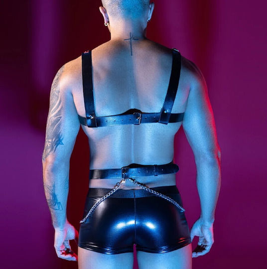 Roza Underwear Men's Black Harness