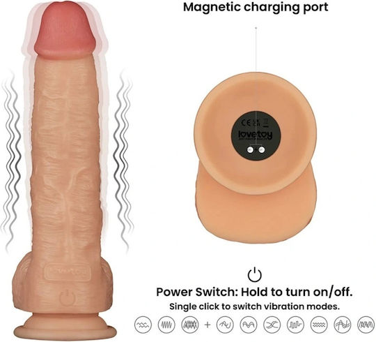 Realistic Strap-On Dildo 23.6 Cm L Xl 2xl Lovetoy