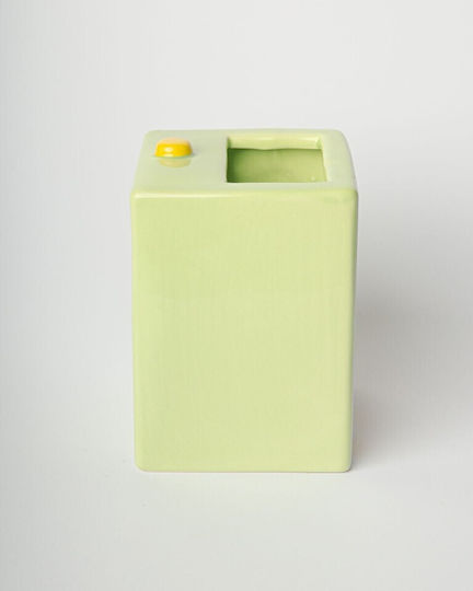 Blogo Decorative Ceramic Vase Green