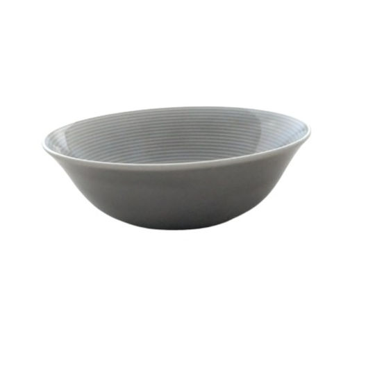 keleman Grey Porcelain Decorative Bowl 14x14cm 6 Pieces