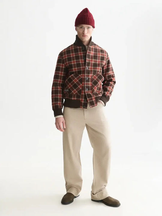 Braune Jacke