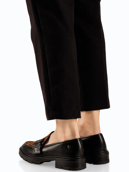 Γυναικεία Loafers σε Μαύρο Χρώμα SD57101