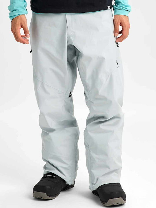 Burton Reserve Gore-tex 2l 302471027O Ανδρικό Παντελόνι Σκι & Snowboard Γκρι