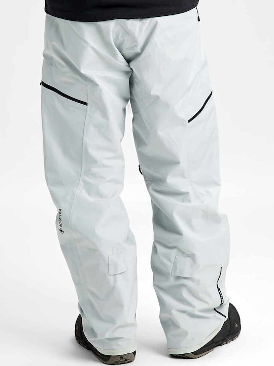 Burton Reserve Gore-tex 2l 302471027O Ανδρικό Παντελόνι Σκι & Snowboard Γκρι