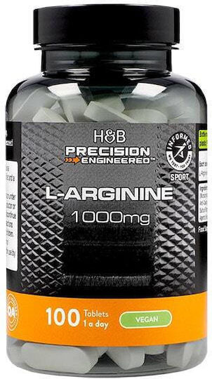 Precision Engineered L-arginine 1000mg 100 Ταμπλέτες