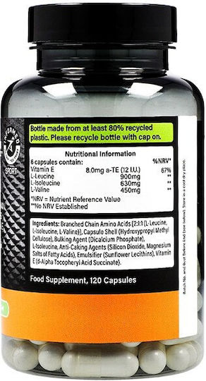 Precision Engineered Bcaa 1800mg 120 Κάψουλες
