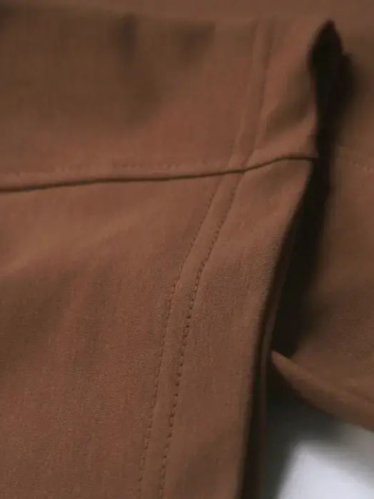 Kids Tracksuit Set With Jacket Brown