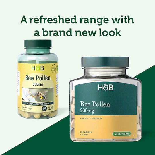 Holland & Barrett Polen de Albine 500 mg 90 Comprimate