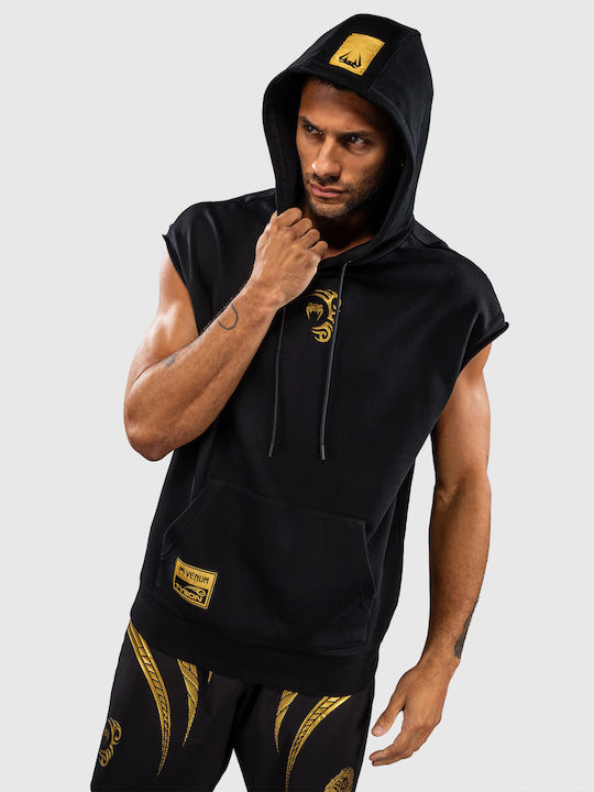 X Mike Tyson Tiger Kapuzenpullover Black/Gold