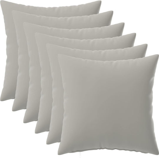 vidaXL Sofa-Kissen Heerlen Grau 40 x 40 cm