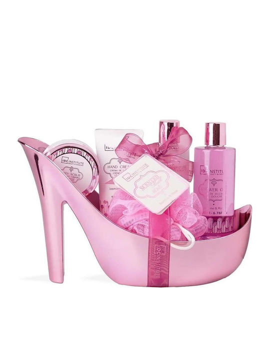 IDC Institute Scented Bath Rose Heel Skin Care Set for Moisturizing & Body Cleansing 5 Pieces IDC Institute Scented Bath Rose Heel Skin Care Set for Moisturizing & Body Cleansing 5 Pieces