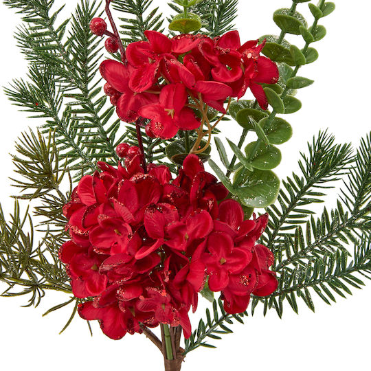 Ramură Decorativă de Crăciun cu Lungimea de 46 cm Verde