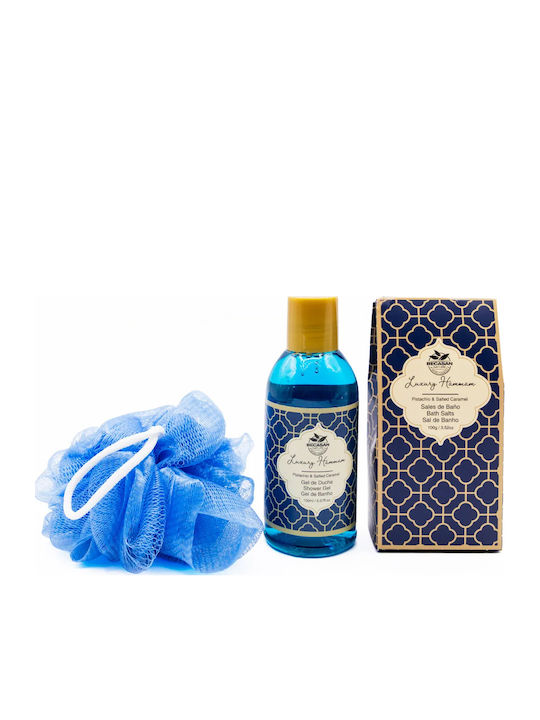 Becasan Pistachio & Salted Caramel Oriental Lantern Set de Îngrijire pentru Hidratare și Curățarea Corpului 3 Bucăți