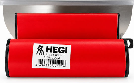 Hegi Spachtel – 20 Cm, Flexibles Edelstahlblatt, 0,4 Mm, H19a