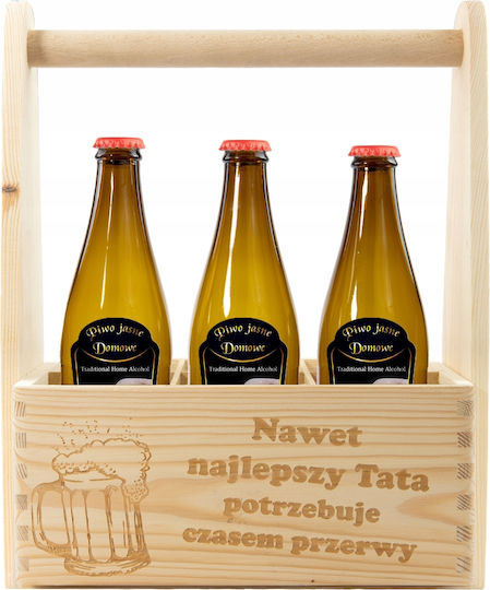 Wooden Beer Crate as a Birthday Gift