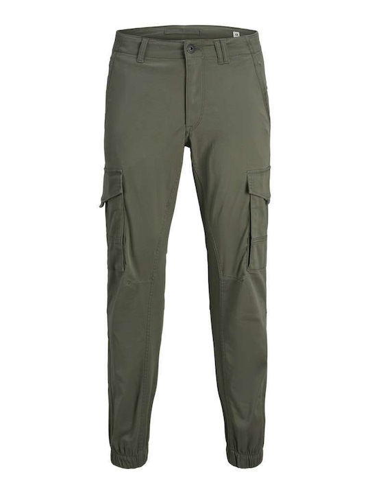 Jpstpaul Flake Cargo-Hose für Herren, elastisch, Regular Fit, Agave Green