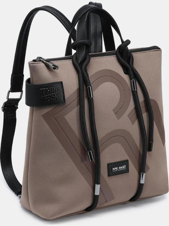 Helia Women's Taupe Backpack