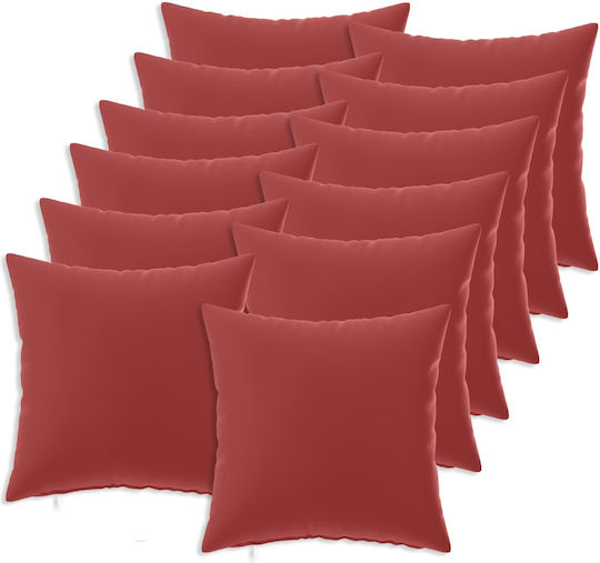 vidaXL Sofa-Kissen Heerlen Rot 40x40 cm