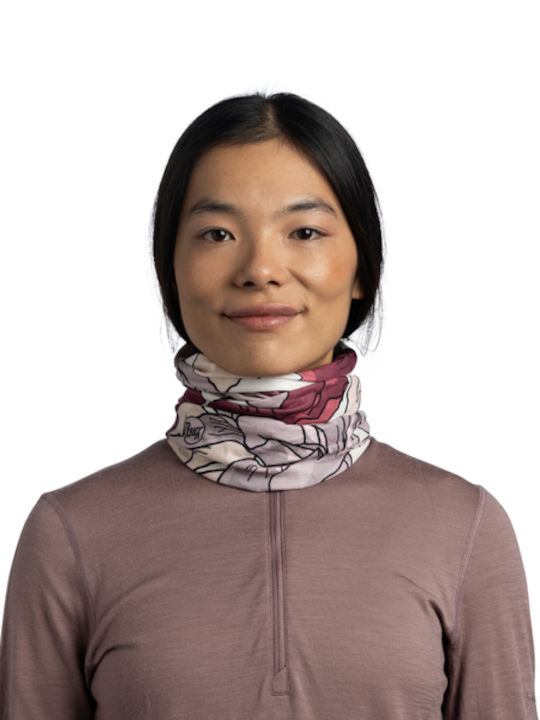 Buff Ecostretch Guler Sportiv Burgundy