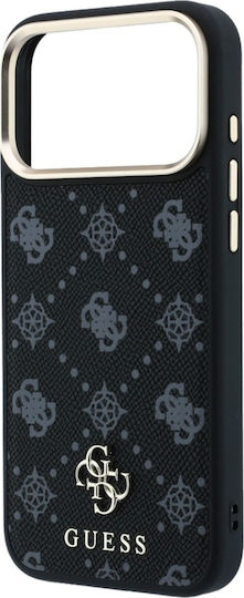 Калъф за iPhone 18 Pro Max iPhone 17 Pro Max – Guess Peony 4g Small Logo Magsafe – Черен