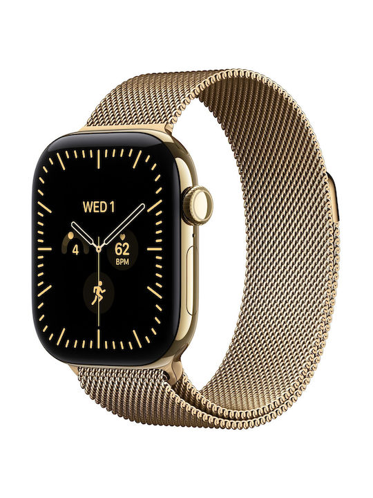 Λουράκι Milanese Loop Apple Watch 42 Mm Radiant Gold Λουράκι Milanese Loop Apple Watch 42 Mm Radiant Gold