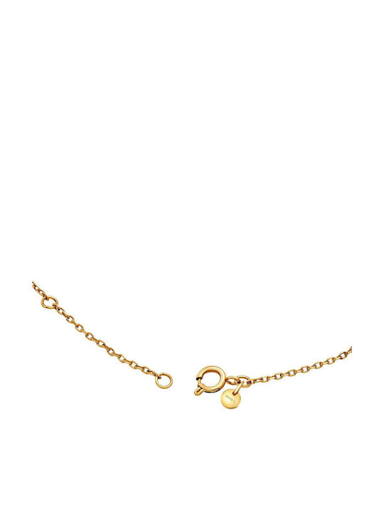 Breil Heart Design Necklace in Steel
