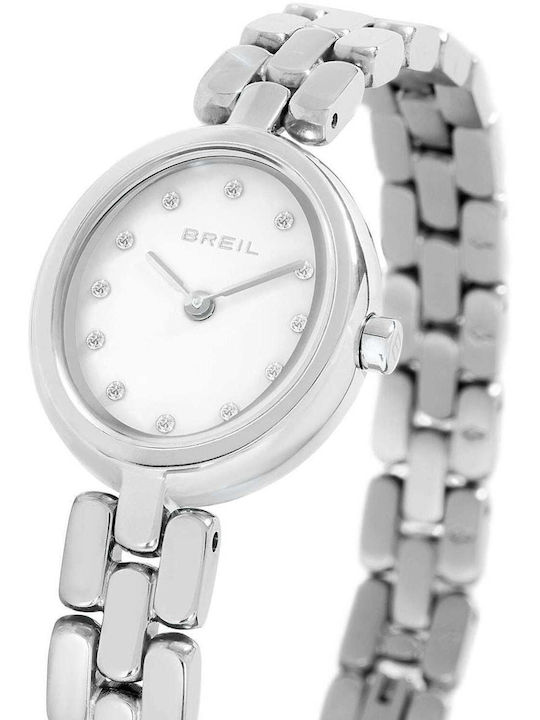 Breil Women's Battery-Powered Watch with Silver Stainless Steel Bracelet Breil Women's Battery-Powered Watch with Silver Stainless Steel Bracelet