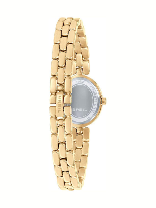 Breil Women's Battery-Powered Watch with Gold Stainless Steel Bracelet Breil Women's Battery-Powered Watch with Gold Stainless Steel Bracelet