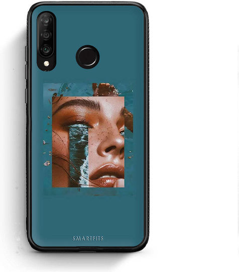 Smartfits Cry Заден силиконов калъф, многоцветен (Huawei P30 Lite)