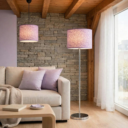 Purple Rain Floor Lamp Dimensions 30*25 E27 Oxygen Lampshades