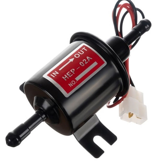 12 V Black Electric Fuel Pump