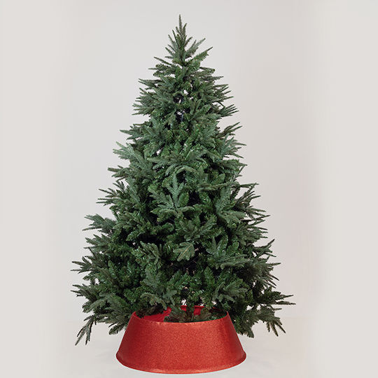 Red Christmas Tree Skirt H25xD65cm Set of 42 Pieces
