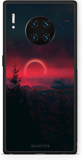 Smartfits Tropic Sunset Силиконов Червен Заден Калъф (Huawei Mate 30 Pro)