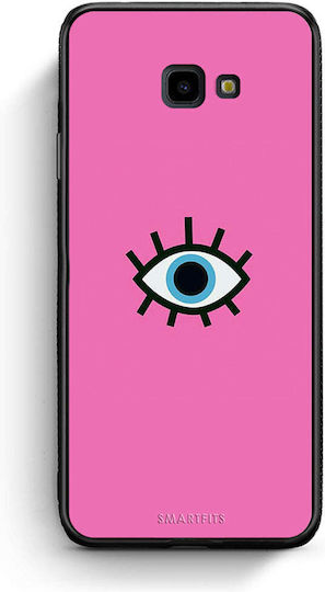 Smartfits Eye Back Cover Πλαστικό Ροζ (Galaxy J4+)