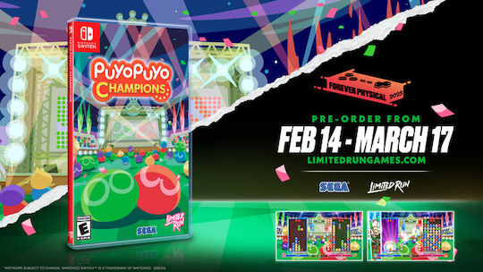 Puyo Puyo Champion Switch Game