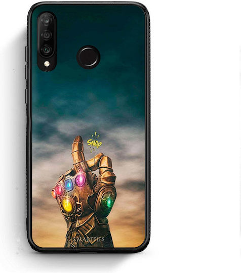 Smartfits Infinity Snap Back Cover din Plastic Multicolor (Huawei P30 Lite)