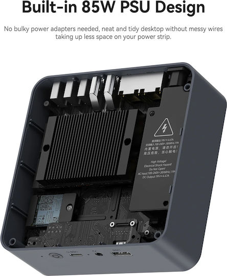 EQi13 Mini PC (Core i5-13420H/16GB DDR4/500GB SSD/W11 Pro)