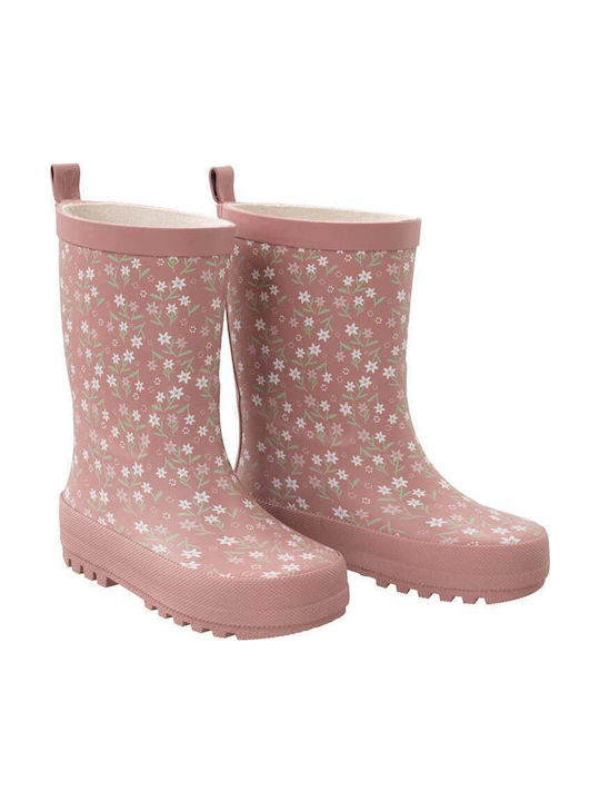 Fresk Wasserdichter Recycelte Materialien Kinder Gummistiefel 100% Natürlicher Kautschuk Garden Flowers