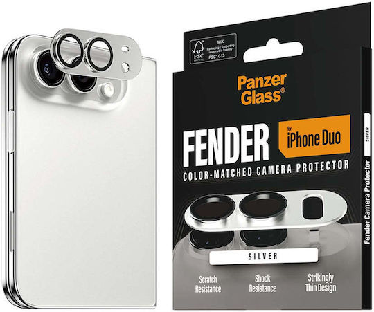 Panzerglass Fender Camera Lens Protector Silver Iphone Duo