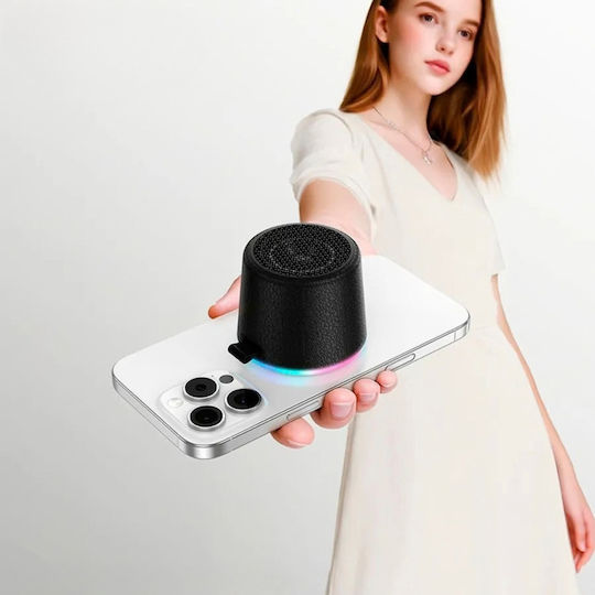 Ηχείο Bluetooth 8W με Διάρκεια Μπαταρίας έως 4 ώρες Μαύρο TEL114