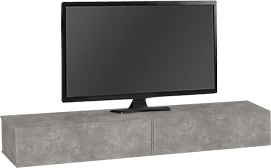 Concrete Grey TV Stand L241.8xD31.7xH30cm