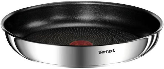 Tefal Ingenio Emotion Σετ Τηγάνια από Ανοξείδωτο Ατσάλι με Αντικολλητική Επίστρωση 3 Σκευών