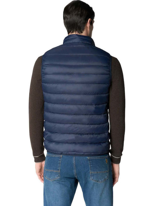Assn Sleeveless Puffer Jacket Blue